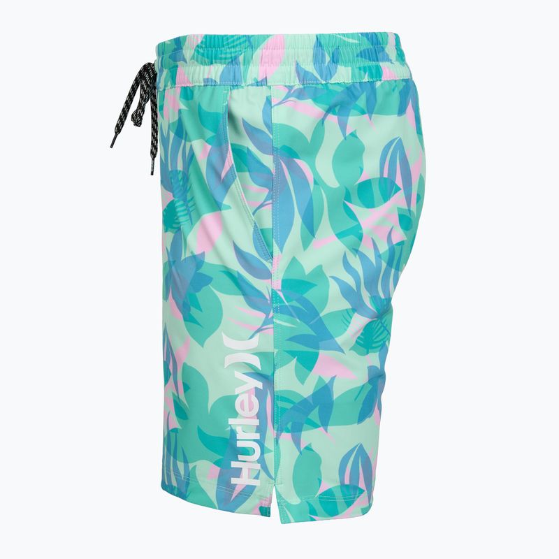 Férfi fürdőnadrág Hurley Aticama Volley Swim Short Blue/Aqua 3