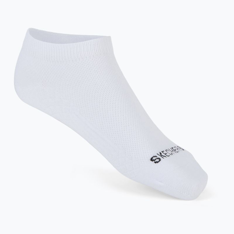 Női zokni SKECHERS Non Terry Low Cut 6 par white traditional 2