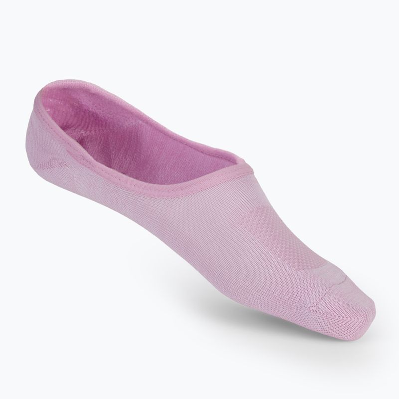 Női zoknik SKECHERS Non Terry No Show Liner 3 pár white/purple 3