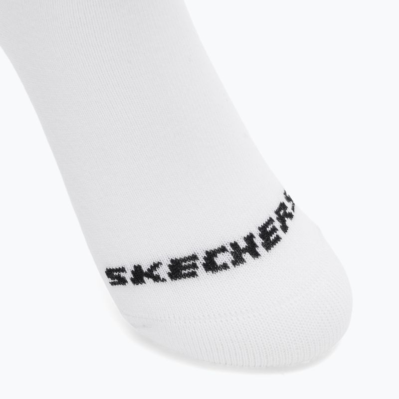 Gyerek zokni SKECHERS Non Terry No Show 3 pár white/grey 6
