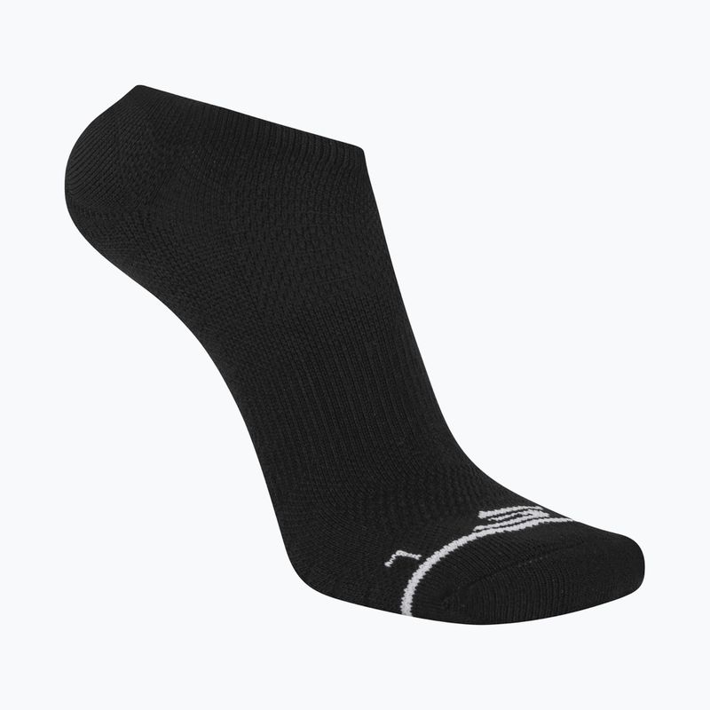 Férfi zokni SKECHERS 1/2 Terry No Show 3 pár black 2