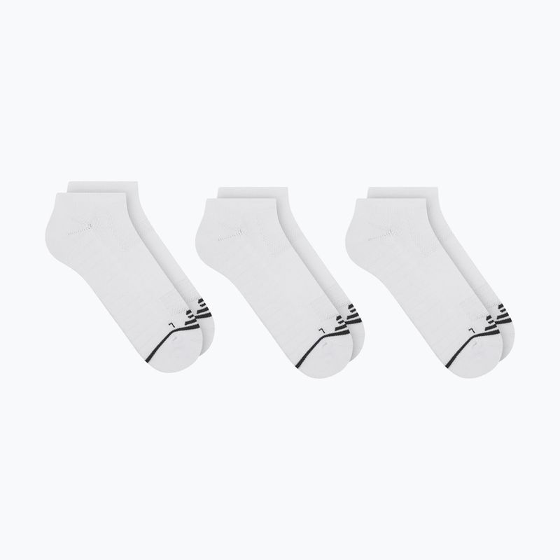 Férfi zokni SKECHERS 1/2 Terry No Show 3 pár white traditional 4