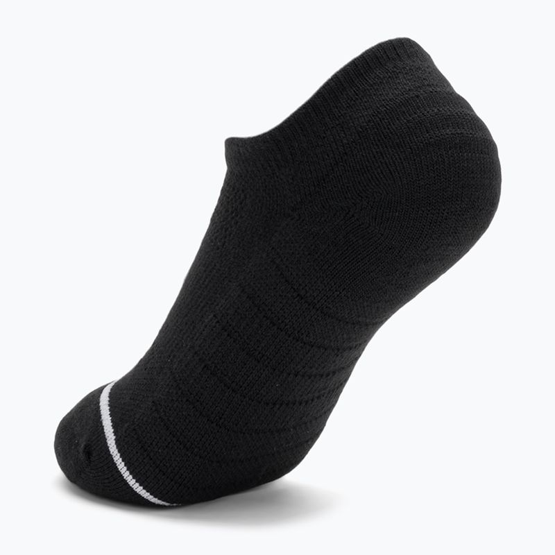 Női zoknik SKECHERS 1/2 Terry No Show 3 pár black 3