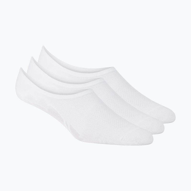 Női zoknik SKECHERS Non Terry No Show Liner 3 pár white traditional