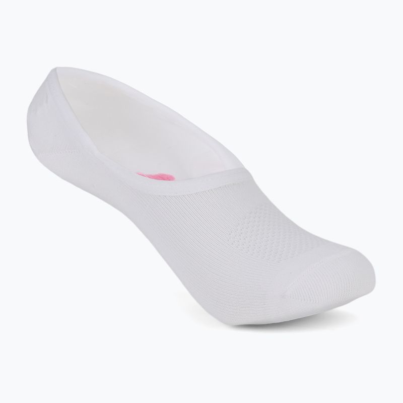 Női zoknik SKECHERS Non Terry No Show Liner 3 pár white/purple 2