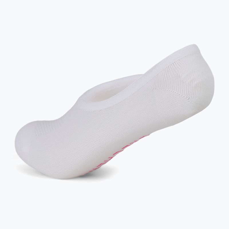 Női zoknik SKECHERS Non Terry No Show Liner 3 pár white/purple 5