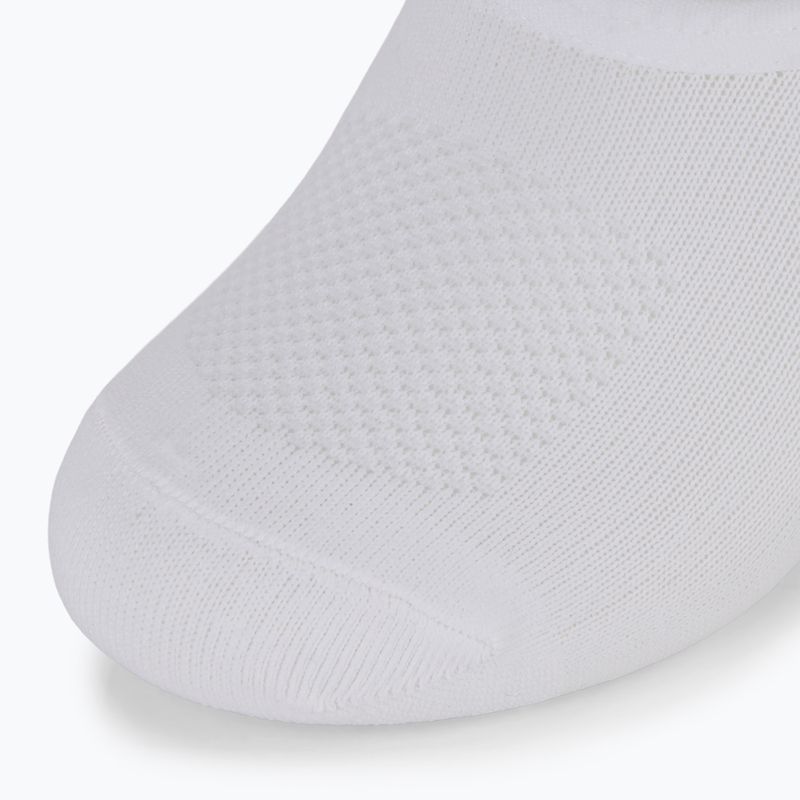 Női zoknik SKECHERS Non Terry No Show Liner 3 pár white/purple 6