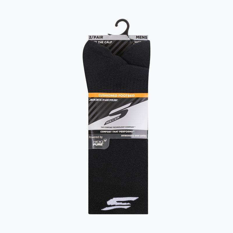 Férfi zokni SKECHERS 1/2 Terry Over The Knee 2 pár black 7
