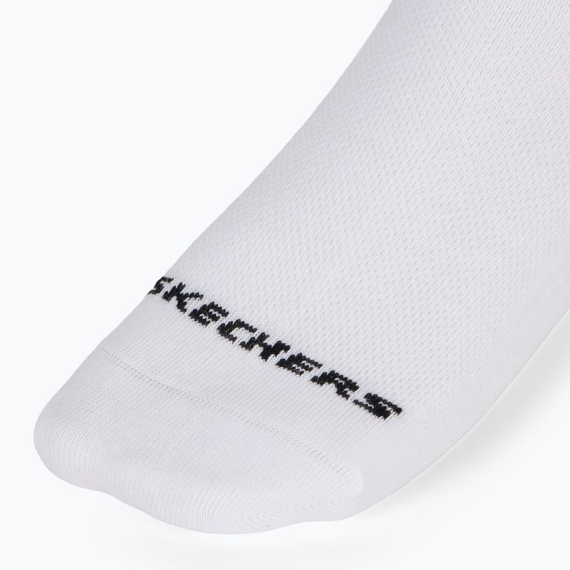 Férfi zokni SKECHERS Non Terry Low Cut 6 pár white traditional 4