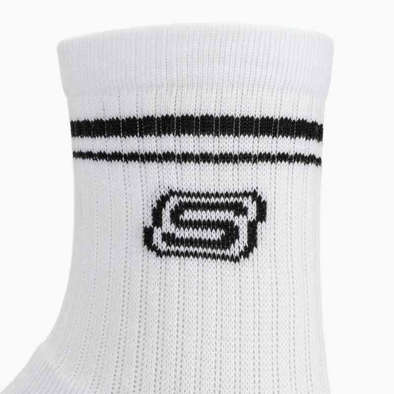 Zokni SKECHERS Full Terry Low Crew white traditional 3