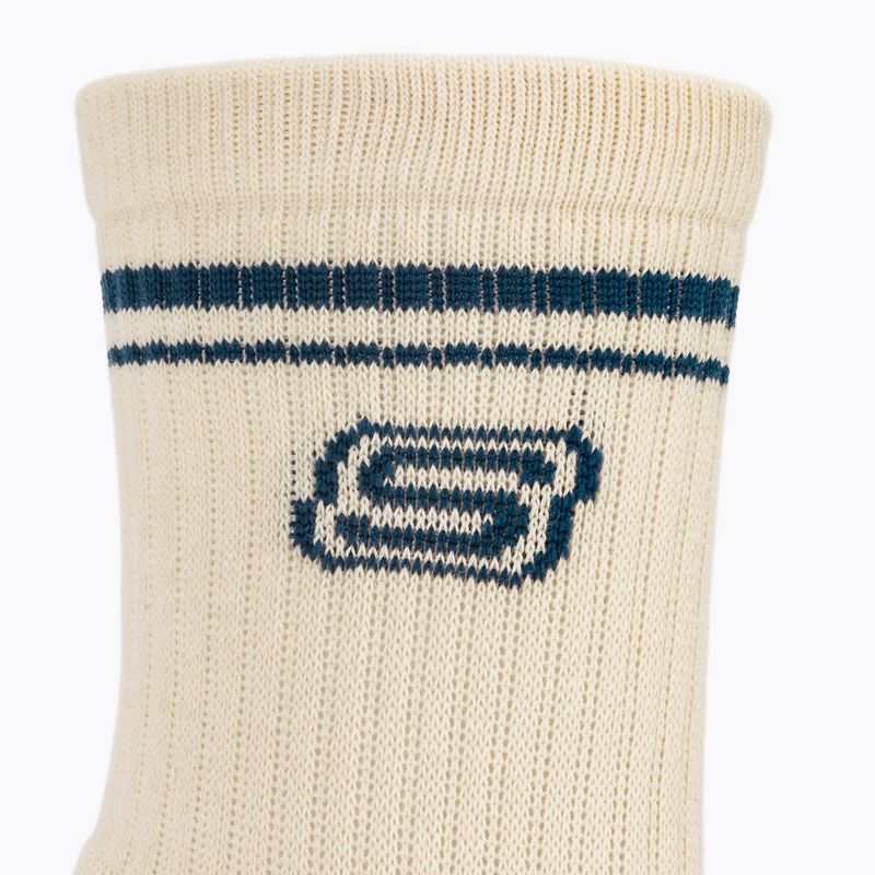 Zokni SKECHERS Full Terry Low Crew white/blue 6
