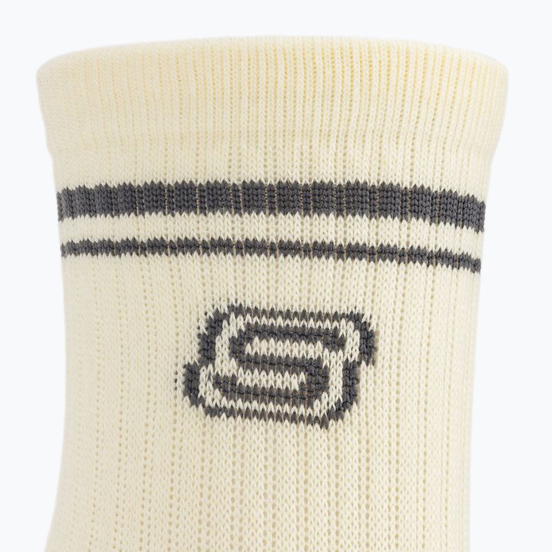 Zokni Skechers Full Terry Low Crew ivory 6