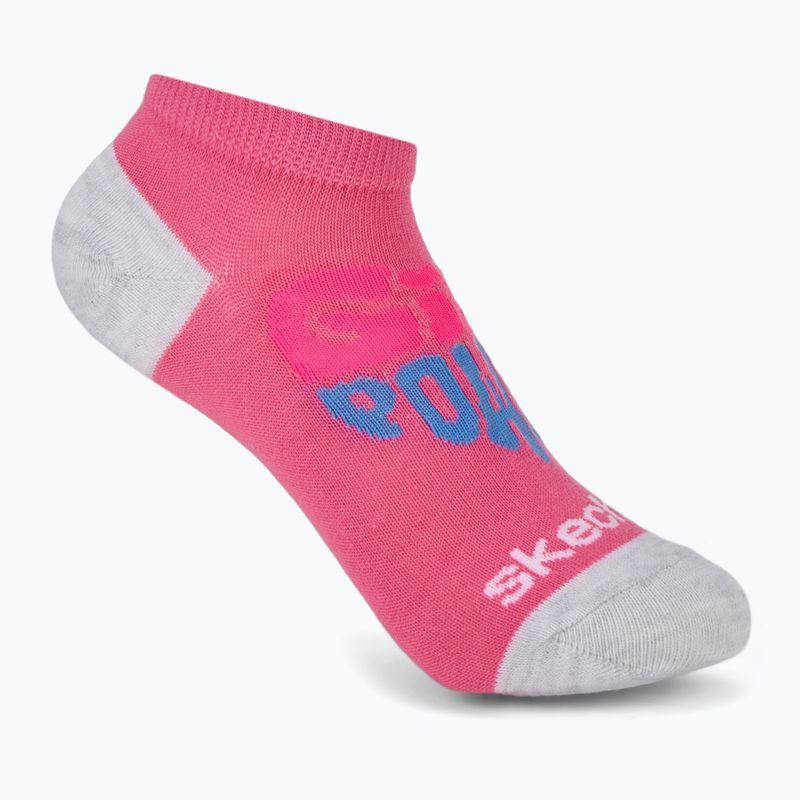 Gyerek zoknik SKECHERS Non Terry Low Cut 6 pár purple 7