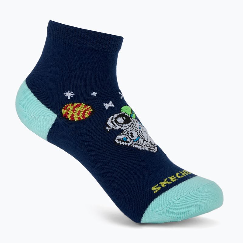 Gyerek zoknik SKECHERS Non Terry High Qtr Crew 6 pár grey/grey 6