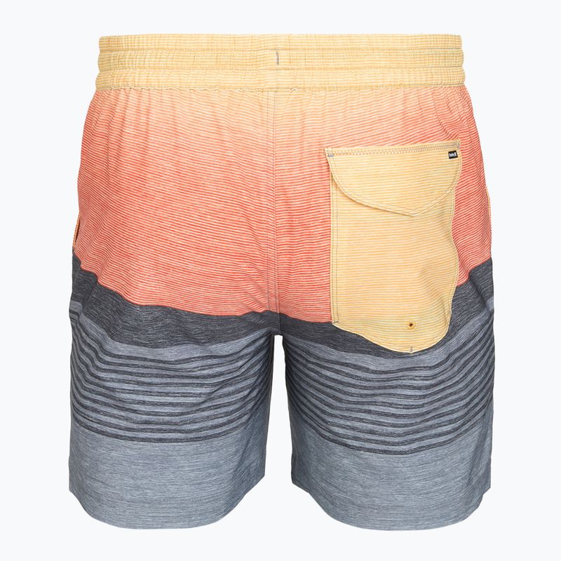 Férfi fürdőnadrág Hurley Epic Ombre Volley Swim Short Light Grey 2
