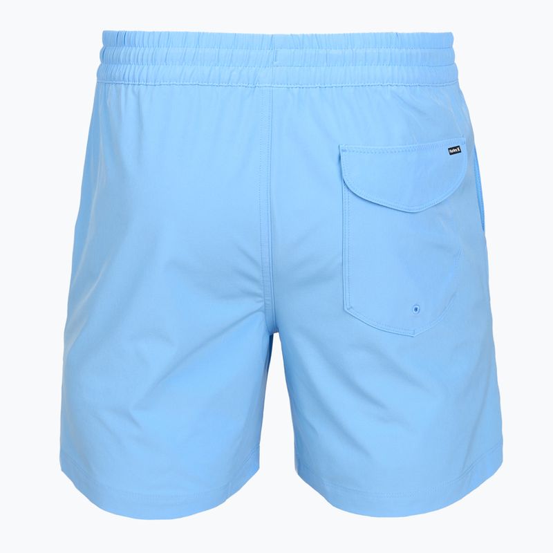 Férfi fürdőnadrág Hurley Crossover Volley Swim Short Photo Blue 2