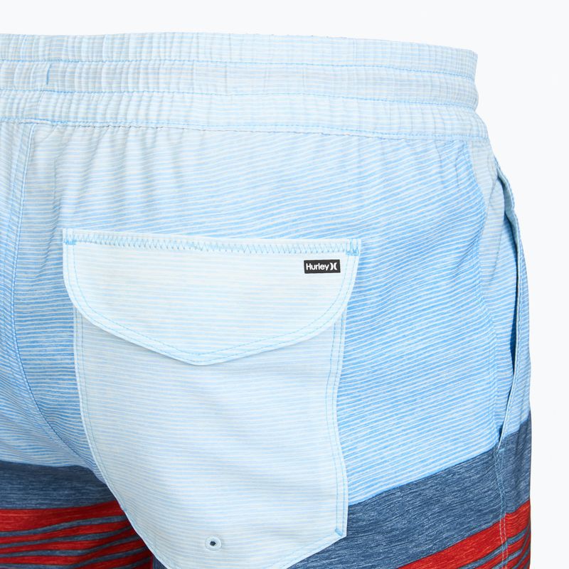 Férfi fürdőnadrág Hurley Epic Ombre Volley Swim Short Noise Aqua 4