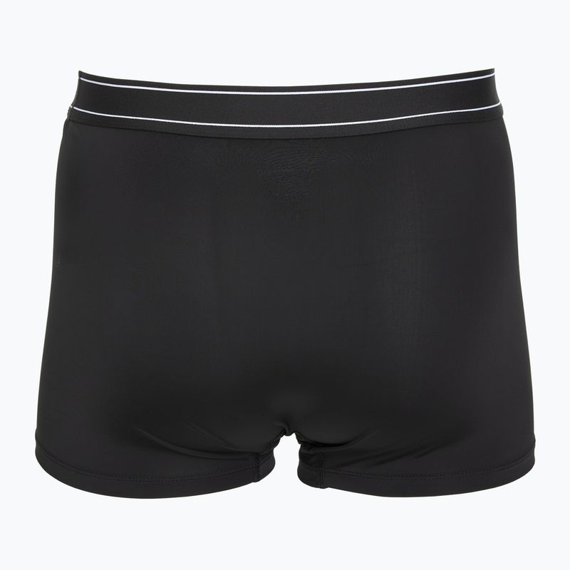 Férfi boxeralsók KARL LAGERFELD Stripe Logo Micro Trunk 3 pár black 3
