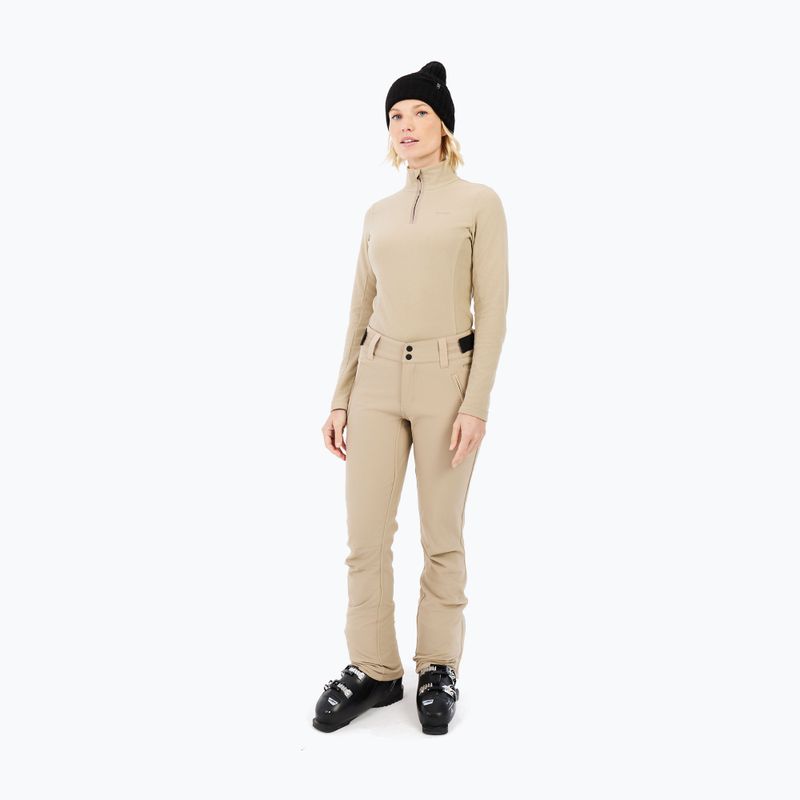 Női pulóver Protest PRTRemutez 1/4 Zip Active bamboo beige 2