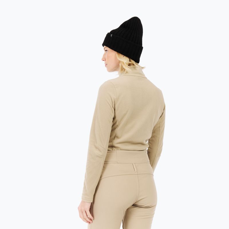 Női pulóver Protest PRTRemutez 1/4 Zip Active bamboo beige 6
