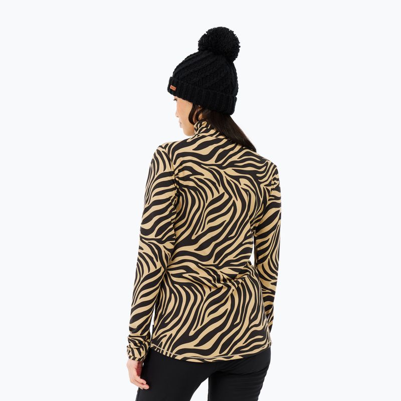 Női pulóver Protest PRTEsher 1/4 Zip Active bamboo beige 3