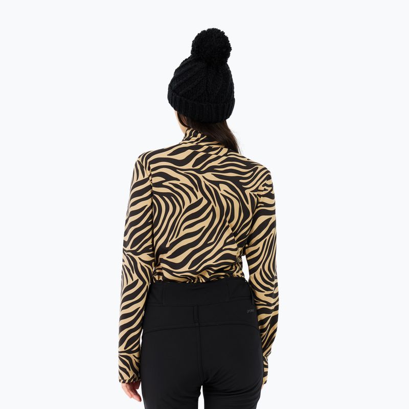 Női pulóver Protest PRTEsher 1/4 Zip Active bamboo beige 6