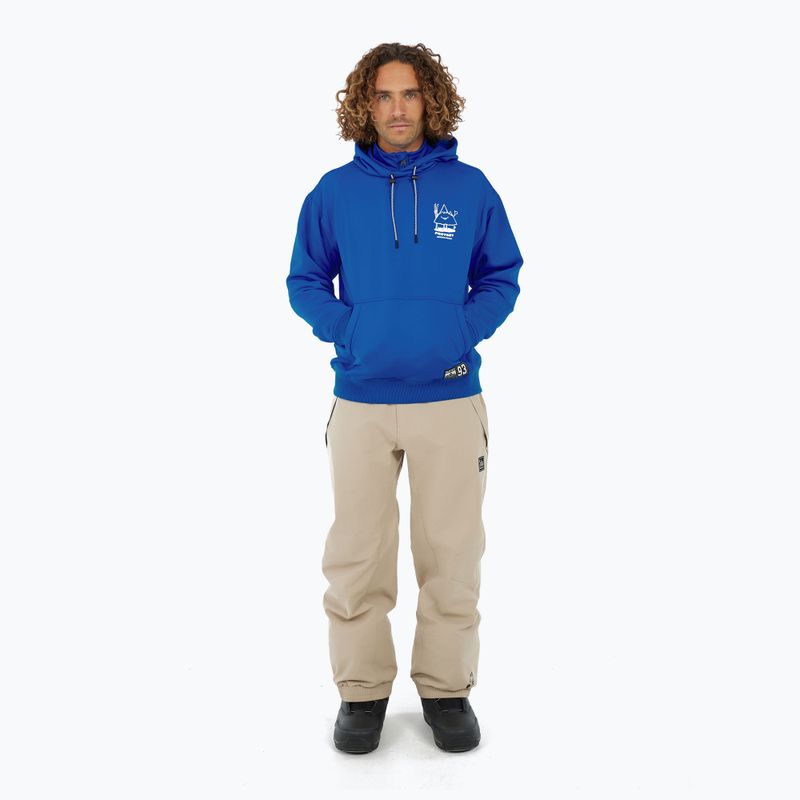 Férfi snowboard pulóver Protest PRTIvo Outdoor Hoodie vibrant blue 2