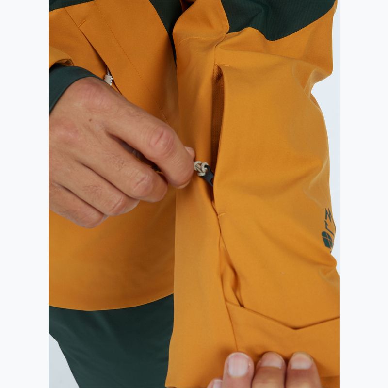 Férfi snowboarddzseki Protest PRTZoot caramel yellow 7