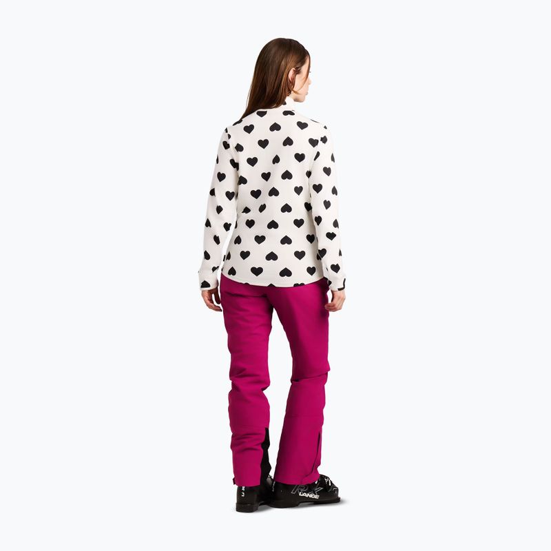 Női polár pulóver Protest PRTSwana 1/4 Zip Active seashelloffwhite 3