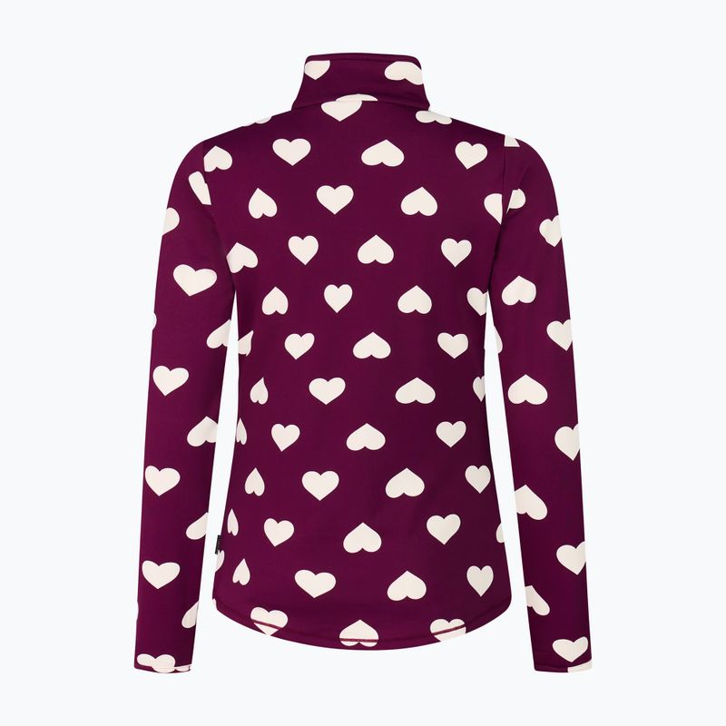 Női polár pulóver Protest PRTSwana 1/4 Zip Active current purple 7