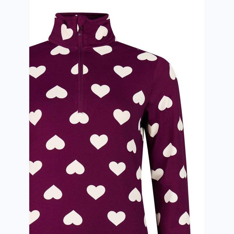 Női polár pulóver Protest PRTSwana 1/4 Zip Active current purple 8
