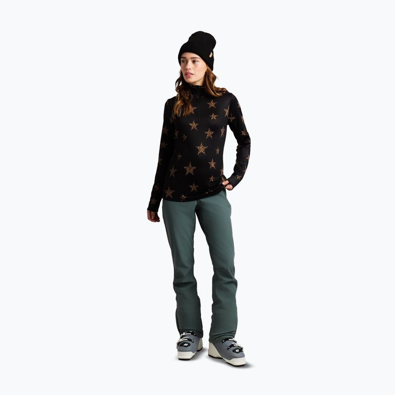 Női polár pulóver Protest PRTSwana 1/4 Zip Active fudgecamel 2