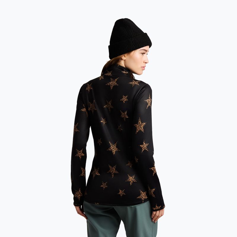 Női polár pulóver Protest PRTSwana 1/4 Zip Active fudgecamel 5