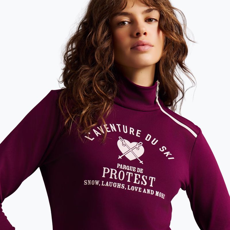 Női hosszú ujjú póló Protest PRTHolker Active current purple 5