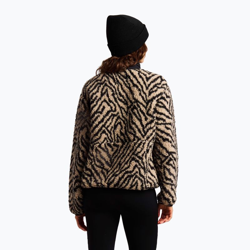 Női polár pulóver Protest PRTJosey 1/4 Button bamboobeige 4