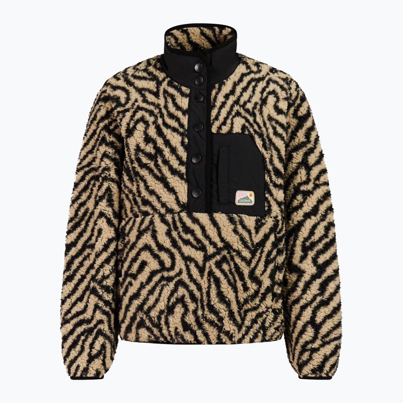Női polár pulóver Protest PRTJosey 1/4 Button bamboobeige 6