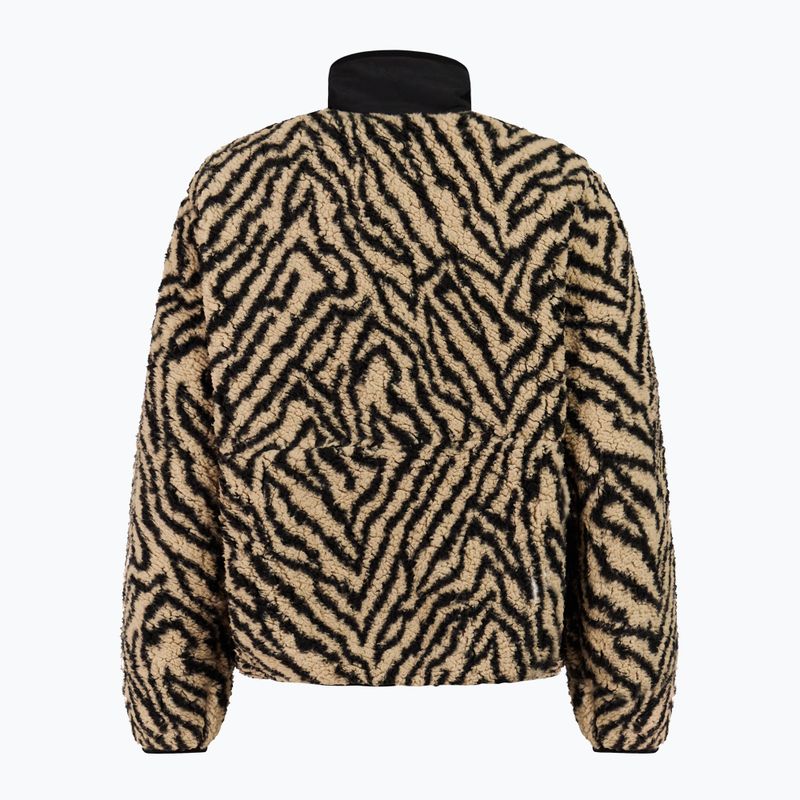 Női polár pulóver Protest PRTJosey 1/4 Button bamboobeige 7