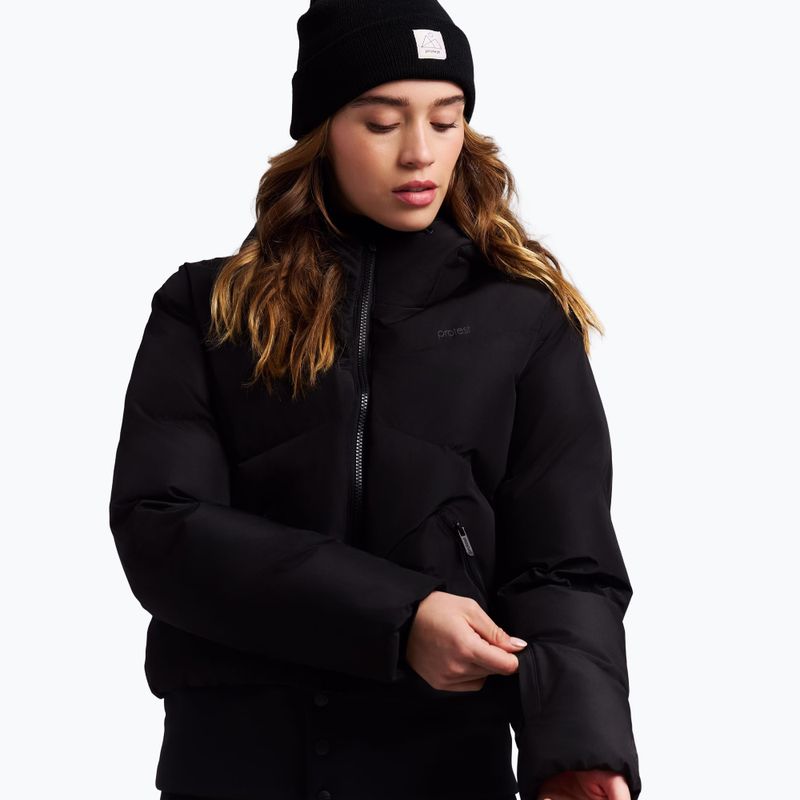 Női snowboarddzseki Protest PRTPreppydos Zipshift true black 5