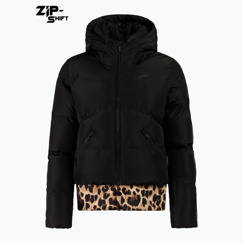 Női snowboarddzseki Protest PRTPreppydos Zipshift true black 6