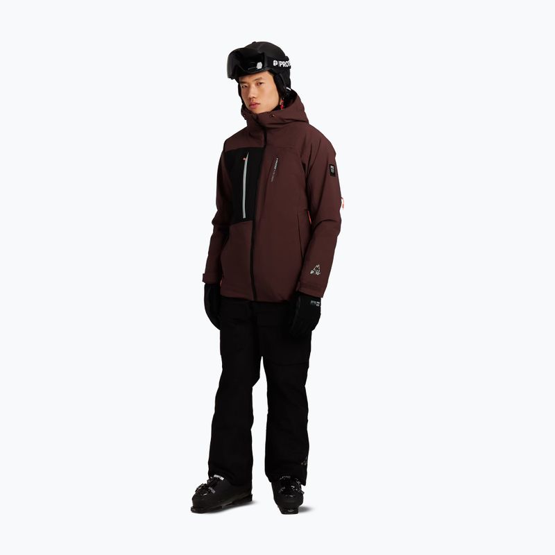Férfi snowboarddzseki Protest PRTOffset pecanred 2