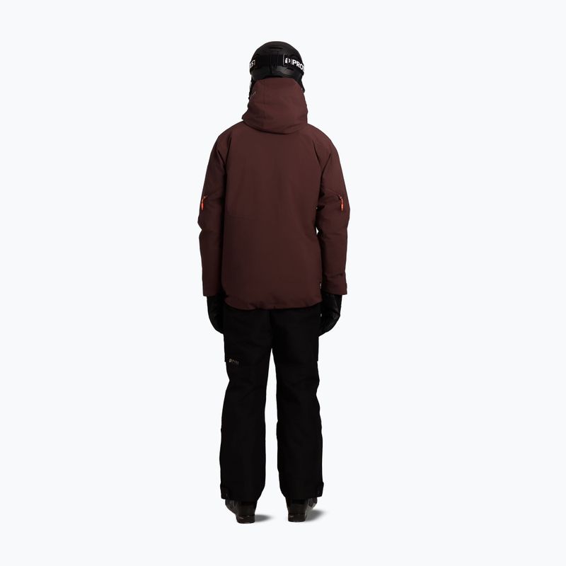 Férfi snowboarddzseki Protest PRTOffset pecanred 3