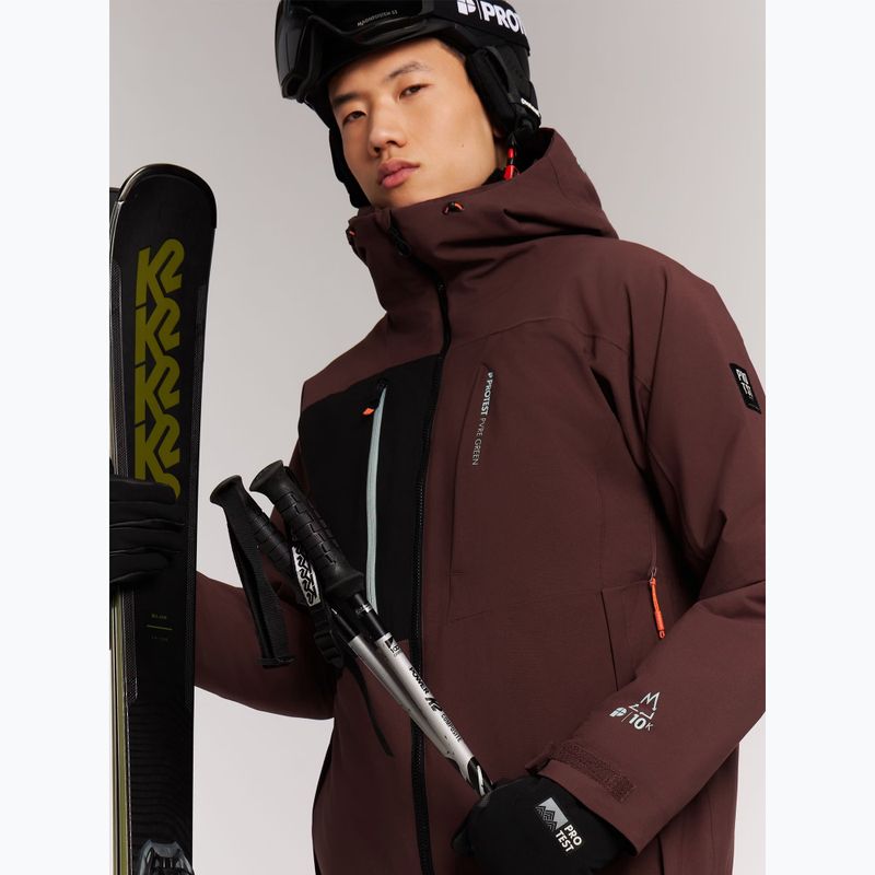 Férfi snowboarddzseki Protest PRTOffset pecanred 9