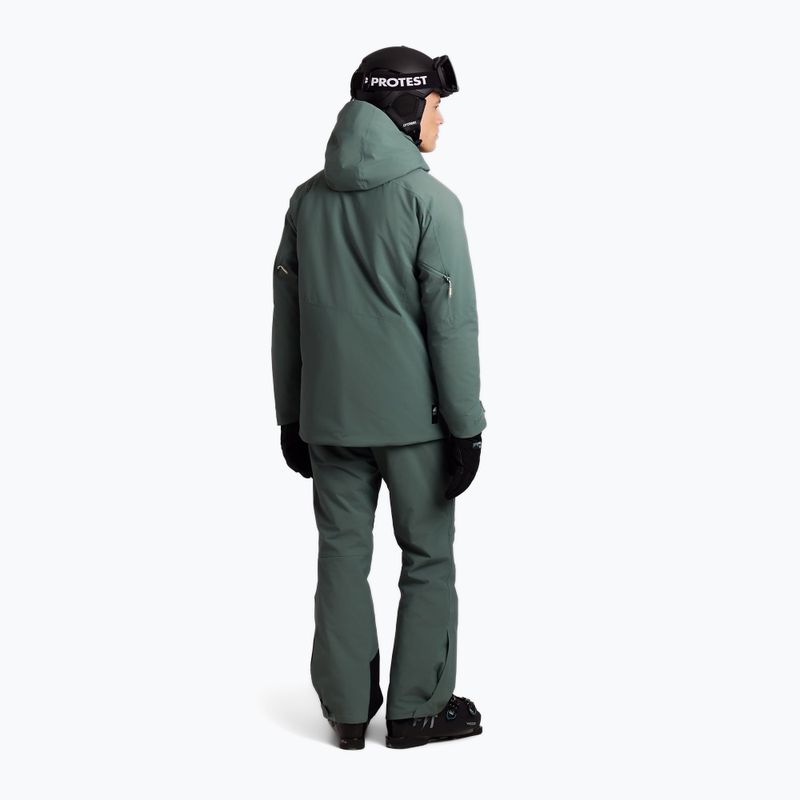 Férfi snowboarddzseki Protest PRTOffset evergreen 3