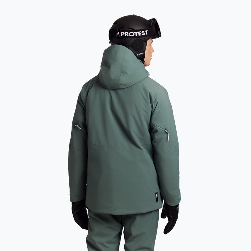 Férfi snowboarddzseki Protest PRTOffset evergreen 5