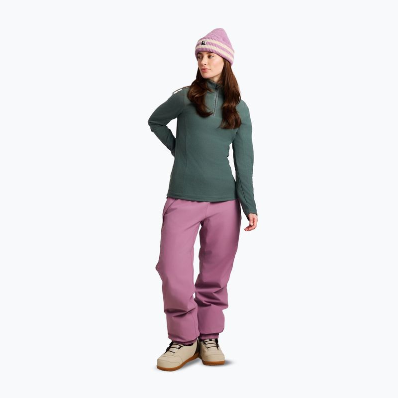 Női polár pulóver Protest PRTRemutez 1/4 Zip Active evergreen 2