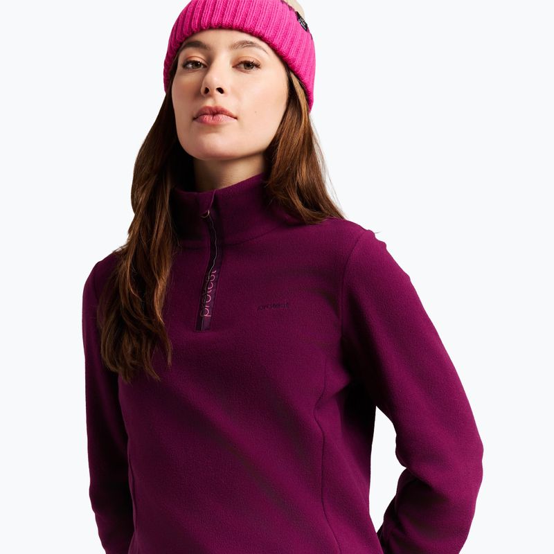 Női polár pulóver Protest PRTRemutez 1/4 Zip Active current purple 4