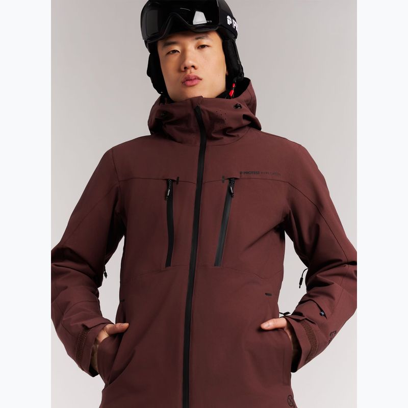 Férfi snowboarddzseki Protest Prttimothy pecanred 6