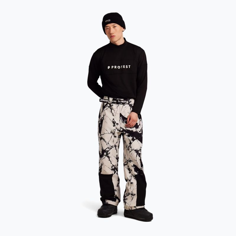 Férfi snowboardnadrág Protest PRTLutony kitoffwhite 2