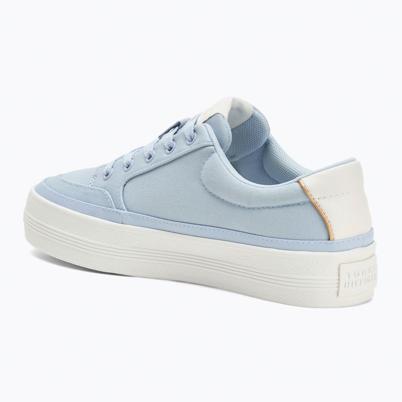 Tommy Hilfiger Essential Vulc Textile női edzőcipő breezy blue 3