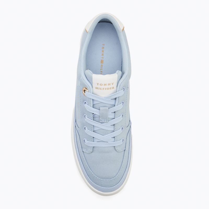 Tommy Hilfiger Essential Vulc Textile női edzőcipő breezy blue 5